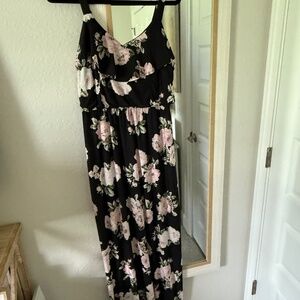 Maxi flower dress